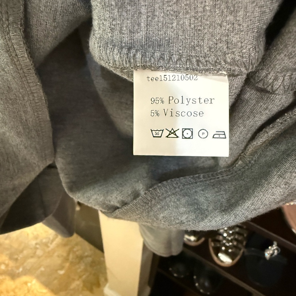 Gray Cold Shoulder Top - Picture 6 of 6
